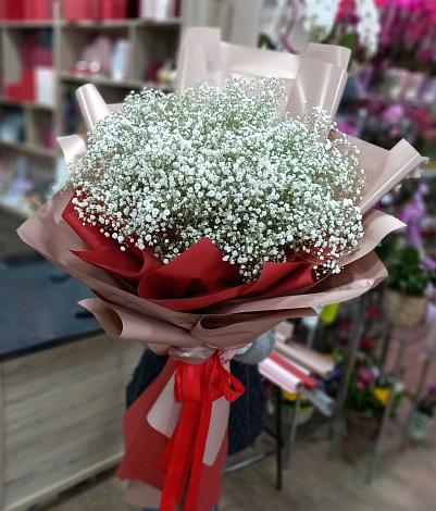 Букет цветов из: Гипсофила в Полевой