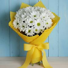 Букет цветов из:  Хризантемы в Полевой