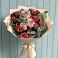 Букет цветов из: Гвоздики и Розы в Полевой