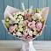 Букет цветов из: Альстромерии и Розы в Полевой