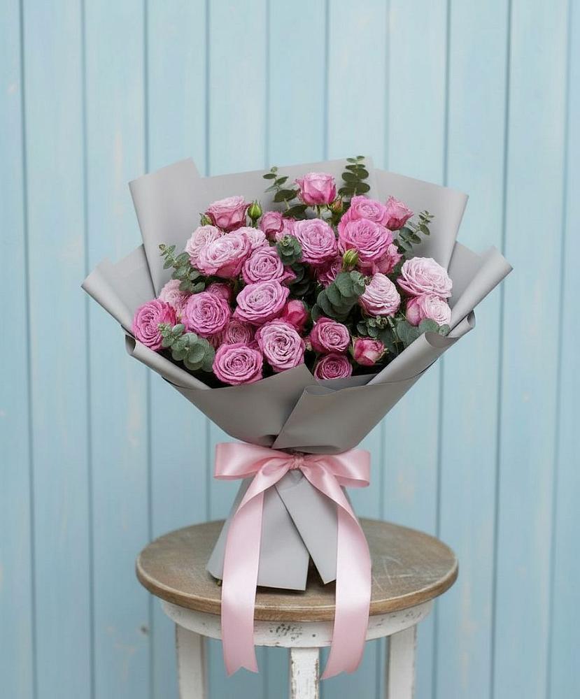 Букет цветов из: Розы в Полевой