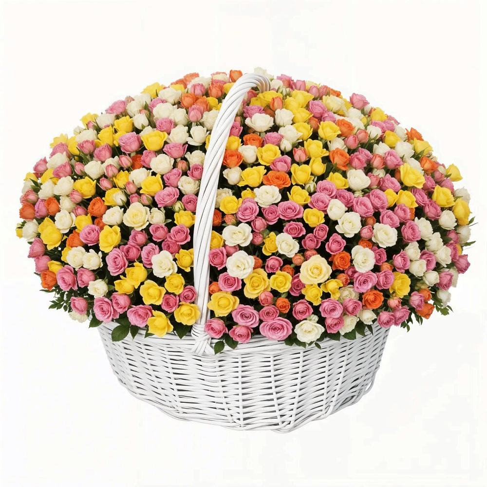 Премиум букет из: Розы в Полевой