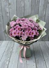 Букет цветов из:  Хризантемы в Полевой