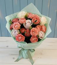 Букет цветов из:  Розы в Полевой