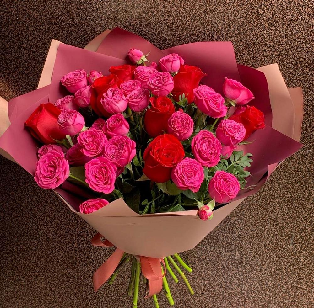 Букет В объятьях нежности в Полевой