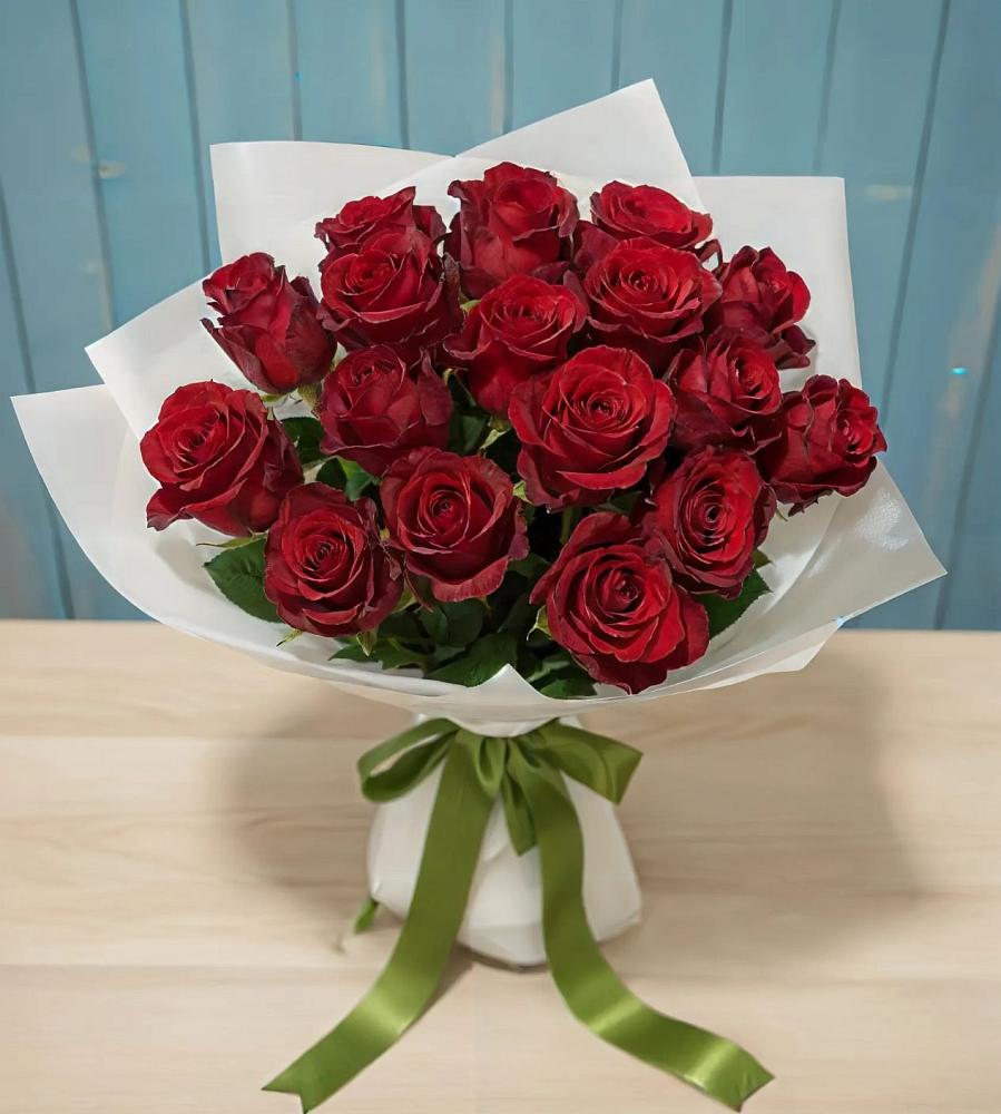 Букет Красные розы в Полевой