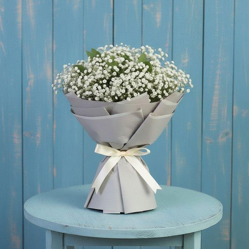 Букет цветов из: Гипсофила в Полевой