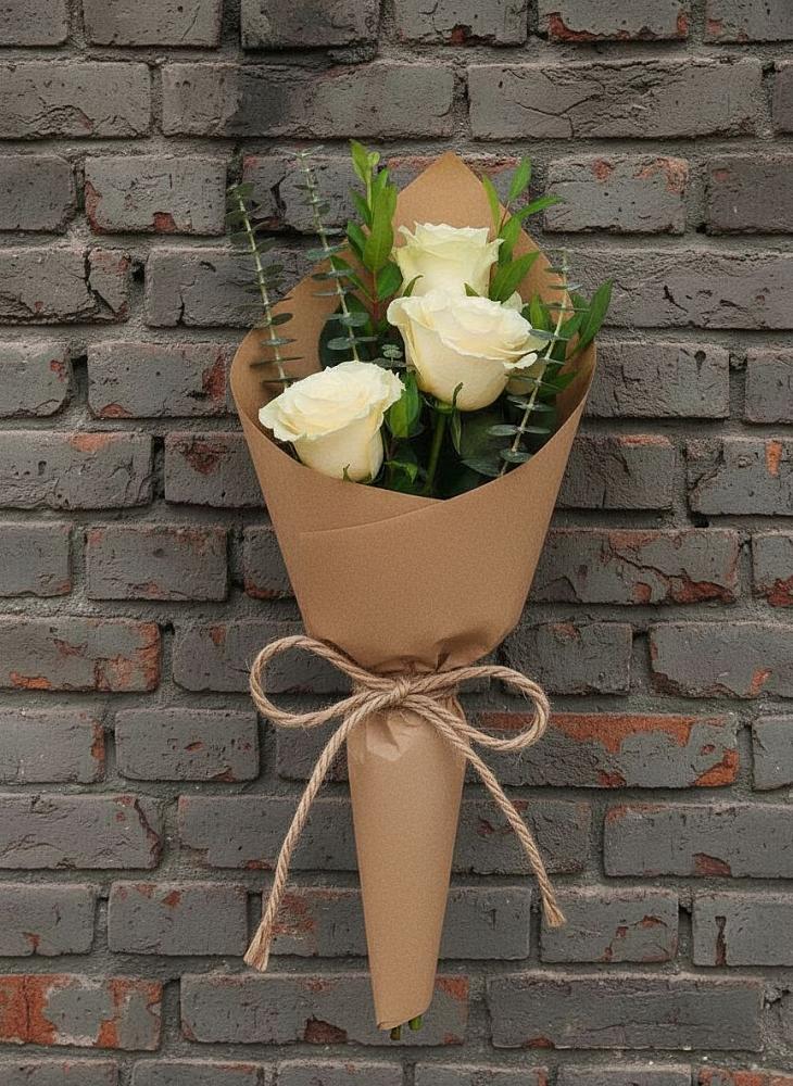 Букет цветов из: Розы в Полевой