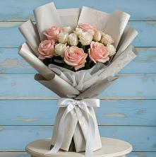 Букет цветов из:  Розы в Полевой