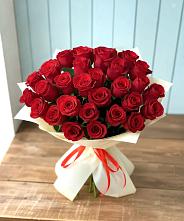 Букет 29 Красных роз #REPLACE_PRED# Полевой