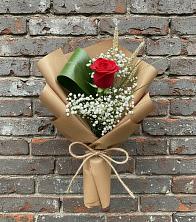Букет цветов из:  Розы в Полевой