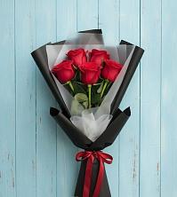 Букет цветов из:  Розы в Полевой