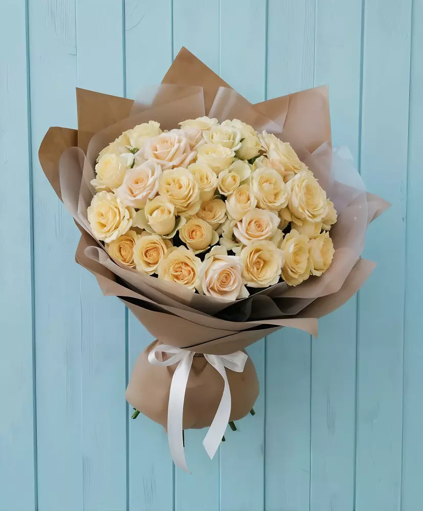 Букет Кремовое облако в Полевой