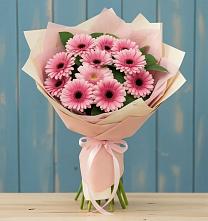Букет цветов из:  Герберы в Полевой